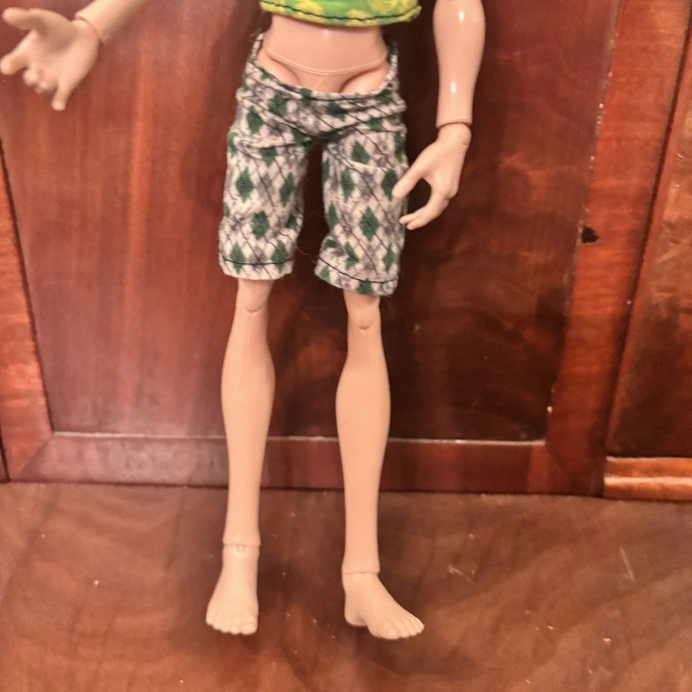 Monster High Deuce Gorgon Scaris City of Frights Doll Green Hoodie No Shoes - Picture 3 of 4